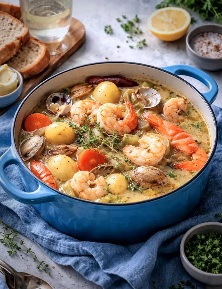 Pot-au-feu de la mer recipe