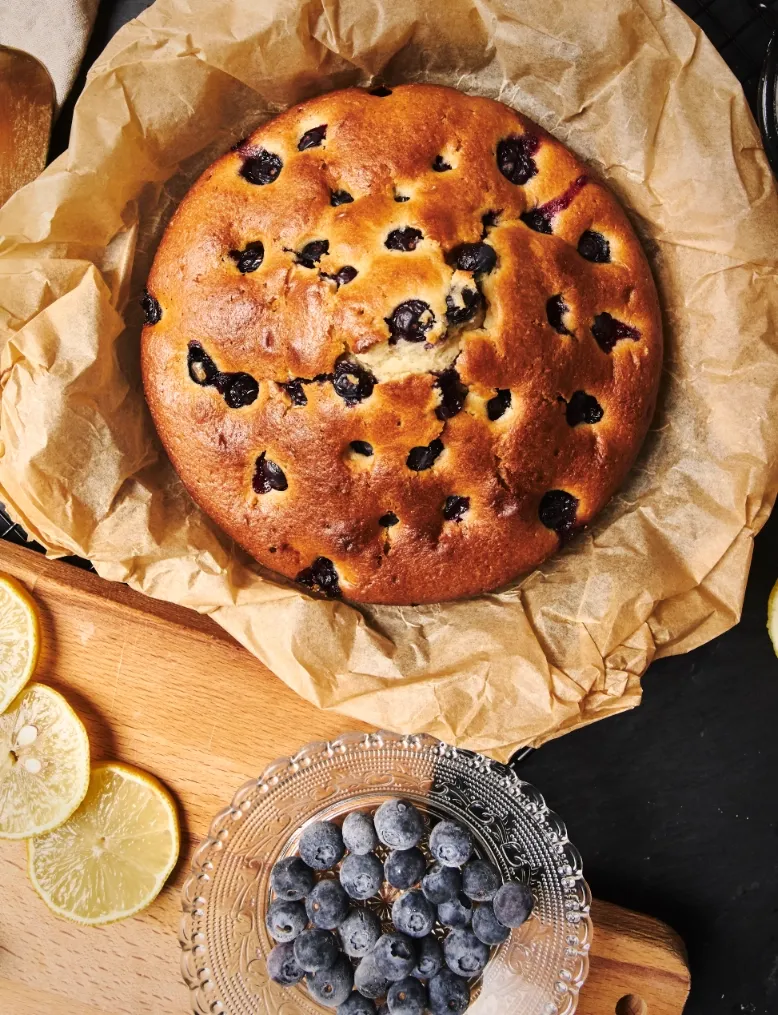 Clafoutis Blueberries recipe
