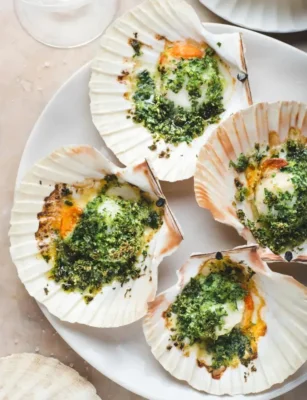 Garlic Butter Scallops recipe